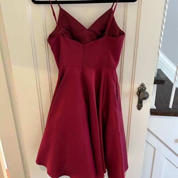 Burgundy Formal Dress - Picture 7 of 13